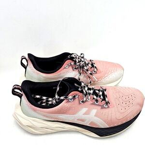 Asics Novablast 4 TR Nature Bathing Rose Rouge Women 12 Running Sneakers